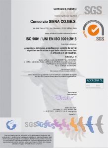 CERTIFICATO ISO9001